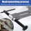 Multi-Functional Spring Compressor Pull-Out Disassembly Tool Oil Seal Removal Steam Protection Tool 8 Inches 3