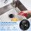 Garbage Disposal Sink Flange Kit with Garbage Disposal Stopper and  Guard,Garbage Disposal 4