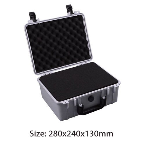 Tool Case Protective Shockproof Sealed Dustproof HardCase for Home Outdoor Warehouse Multipurpose Compact CarryingCase,B 1
