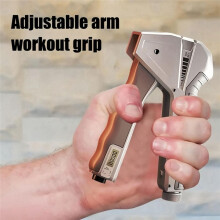 10-120Kg Hand Grip Strengthener Resistance Finger Exerciser Counting Hand Gripper for Muscle Build Black