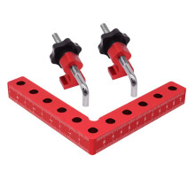 Clip de Fixation à Angle Droit de 120 mm, Fixation Auxiliaire en L à 90 Degrés, Panneau de Positionnement, Clip de Fixation, Outil de Serrage