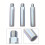 2 Piezas Varilla Extensión para Amoladora Angular 125 mm, Varilla Extensión para Amoladora Angular 80 mm, Varilla Conversión para Amoladora Angular 4