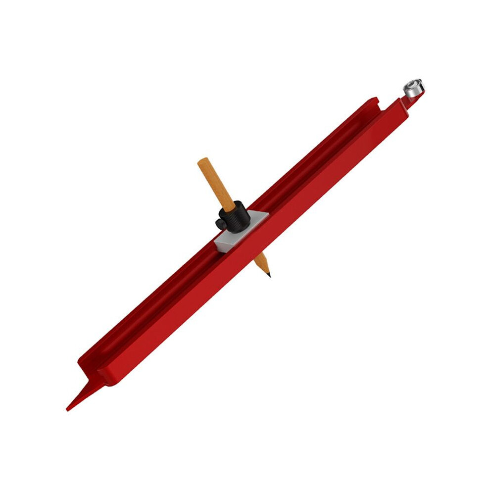 Profile Scribing Ruler Contour Gauge Scribe Tool Adjustable Pencil Holder Woodworking Corner Measuring 4714239785947