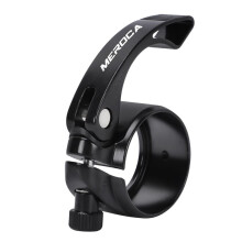 MEROCA Fiets Zadelpenklem voor 33,9MM Mountainbike Racefiets Zadelbuisklem Zadelbuis Snelspanner Klem Zwart