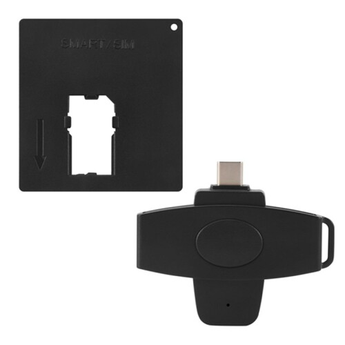 CSCR3 Type-C  CAC Card Reader Bank Tax Declaration SIM Card/IC Card ID Card Reader 2