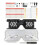 Voice Activated LED Light Emitting Glasses Making Kit Light-Emitting Diode Light DIY Electronic Kit Soldering Assembly,A 5