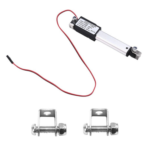 Micro-Type Linear Actuator,2In Stroke,30N/6.75lb,Speed 30mm/S  Electric Waterproof Actuator Motor LinearActuator 12V