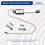 Micro-Type Linear Actuator,2In Stroke,30N/6.75lb,Speed 30mm/S  Electric Waterproof Actuator Motor LinearActuator 12V 2