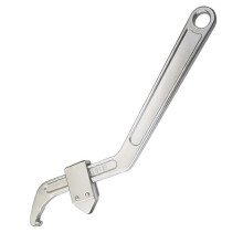 Adjustable Wrench Water Meter Cover Special Spanner Torque Wrench Side Hole Hook Nut Wrench Repair Tools