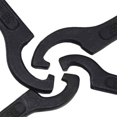 22-72mm Wrench Spanner Tool Adjuster Motorcycle Bike Absorber Shock Spanner Pre Load Hook C Spanner Tool Set Hand Tool