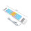High Quality ARGB Extension Cable Strimer  ATX 24Pin PCI-E Soft Silicone Bendable 5V ARGB Neon 6