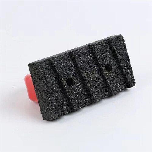 Masonry Rubbing Brick, Fluted Rub Bricks, 20 Grit, Plastic Handle 2