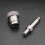 SS-CGA 347 Kit Aço Inoxidável 1/4 Polegada MNPT Porca Apertada Manualmente e Bocal de 3 Polegadas 347 Conector de Garrafa Atmosférico 2