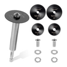 Inside Pipe Cutter for PVC Pipe 1/4 Inch Hex Shank Impact Connect Inside PVC Pipe Cutter Cutter Tool Set for Drill