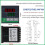 Dual Output SSR+Relay CHB702 Thermostat Digital Display Intelligent Universal Input Temperature Controller 220V 3