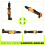 Meuleuse Électrique Sans Balais, Vitesse Variable, pour Batterie pour  18 V 20 V 6