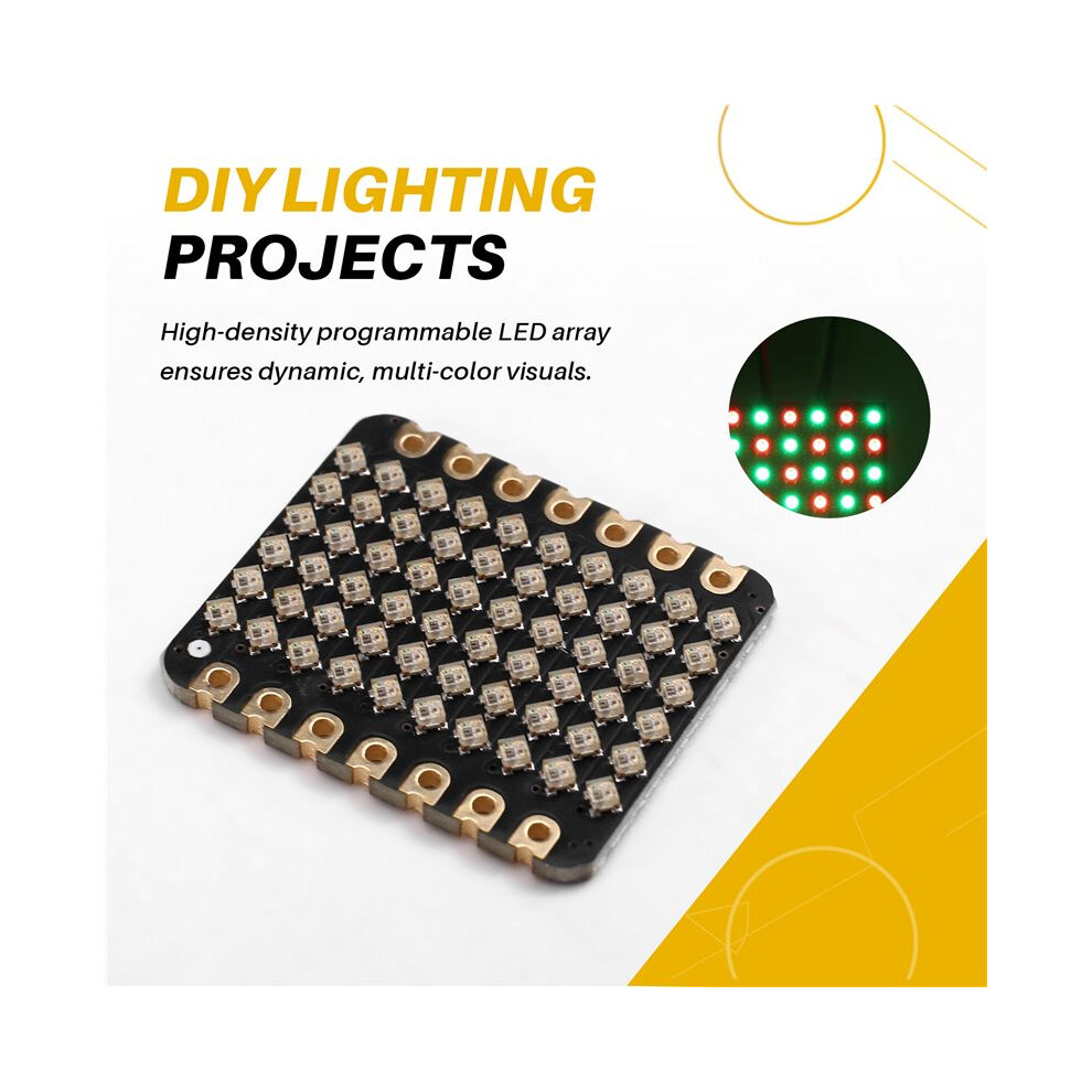 Ws2812b Led Matrix Panel Programmable Pixel Display For Seeedstudio-Xiao Diy Lighting Projects Xiao-6X10-Rgb-Matrix A 4713464807974