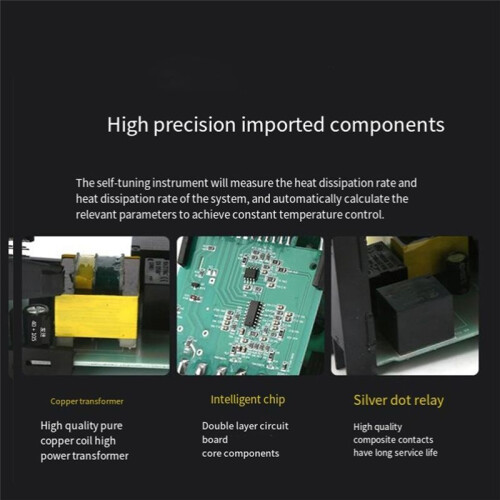 Dual Output SSR+Relay CHB702 Thermostat Digital Display Intelligent Universal Input Temperature Controller 220V