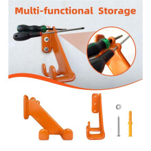 Kedjesågshängare, 2Pack Motorsåg Väggfäste, Motorsågshållare, Garage Organisation Garage Förvaring Skur Organizer Mount