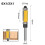 1/2 6mm Shank Flush Trim Router Bit with Double Bearing Router Bit Drill Tool for Wood Formwork Pattern A 8