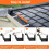 28-Pack Concealed Gutter Brackets, Sturdy Rain Gutter Brackets with Screws and Clamps for K-Type Vinyl Gutters 2