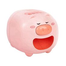 Éplucheur Électrique de Graines de Tournesol - Design de Cochon Mignon Éplucheur Automatique de Graines de Melon, Ouvre-Graines Intelligent,