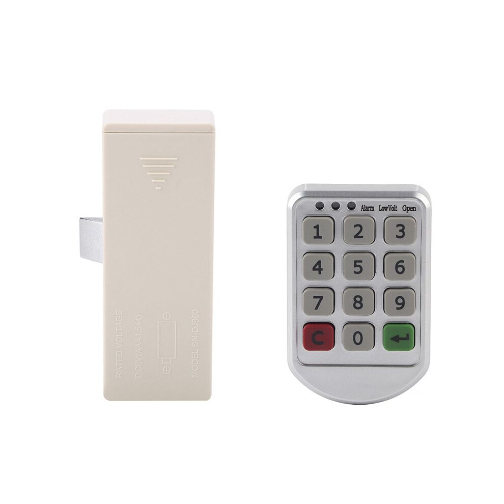Abs Plastic Panel Digital Electronic Intelligent Password Keypad Number Cabinet Door Lock Digital Cabinet Door Lock 6031119673582