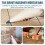 3 Pcs Tile Grout Masonry Mortar Bag with Brick Jointer and Pointers, Caulking Bag for Masonry Tile Installation 4