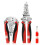 Foldable New Wire Stripper with Test Pencil Professional Cutting and Pulling Wires Multifunctional Wire Stripper 7