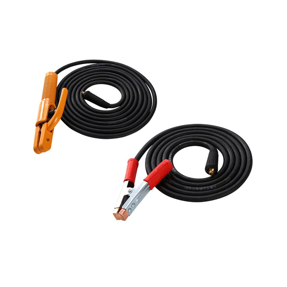 300A Groud Welding Earth Clamp Clip Set For Mig Tig Arc Welding Machine Electrode Holder Cable + Earth Clamp Cable 4713086593866
