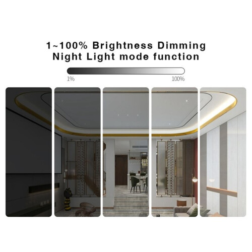 Tuya Zigbee 3.0 RGBCCT Controller TUYA  Life APP Styrning Dimmer Light Strip Controller