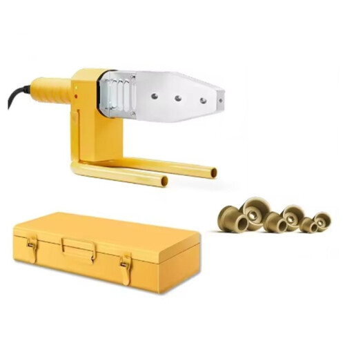 Plastic Water Pipe  Pipe Welding Tool PP/PP-R/PE/PP-C Pipe Welding Machine Heating Hot Melting Tool 800W EU Plug