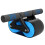 Springback Wheels Roller Abdominal Exerciser Push‑Up Training Mute Fitness Equipment 1