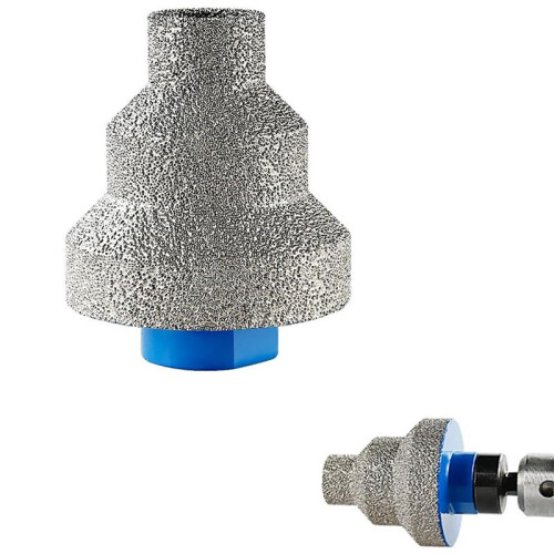 Diamond Beveling Chamfer Bits for Tile, Marble, Glass, Granite, Ceramic, Countersink Drill Bit 1 Pack 1