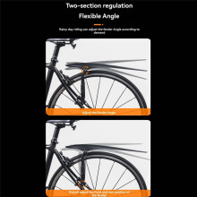 Para-Lamas de Bicicleta para-Lamas de Bicicleta Ajustável para-Lamas de Bicicleta de Estrada Acessórios de Ciclismo Frente