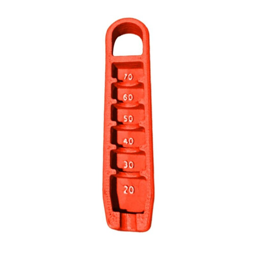 Tee Height Gauge Elevator 3D Printed for Tees Portable Adjuster Precise Placement 20-70mm Measurement Tool Gift