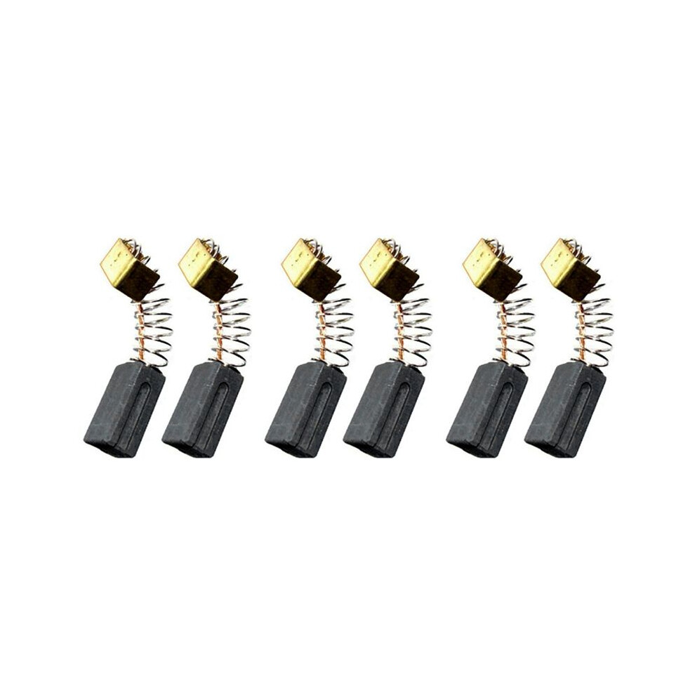 6Pcs Carbon Brushes 6 X 10 X 14Mm Motor Carbon Brushes For Parkside Pbh 1500 A1 Power Tools Accessories Replacement 4712443500455