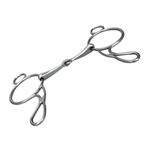 Horse Bit Ring Snaffle Bit Horse Mouth Bit for Equestrian Training Equipment