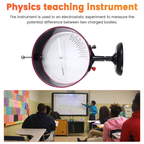 Pointer Electroscope Teaching Instrument, Physics Experiment Electricity Teacher Demonstrates Electrometer 2