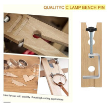 Ring Sizing Tool Kit Ring Making Plastic Ring Sizer Rubber Hammer Saw Polishing Cloth Wooden Stick Ring Making Tools