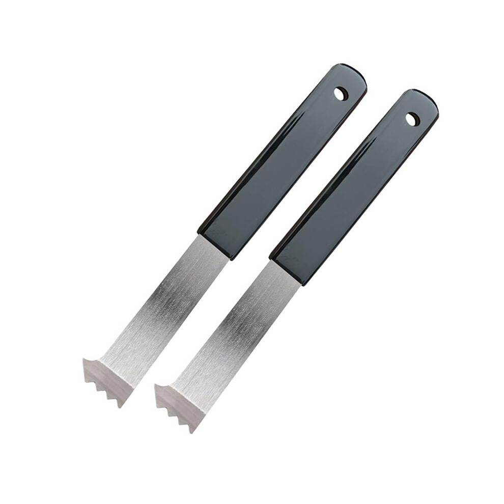 2-Pack Heavy-Duty Paver Puller & Extractor Tool - Steel Paver Lifter With Micro-Type Teeth & Gripper Slots For Brick 4711235194803