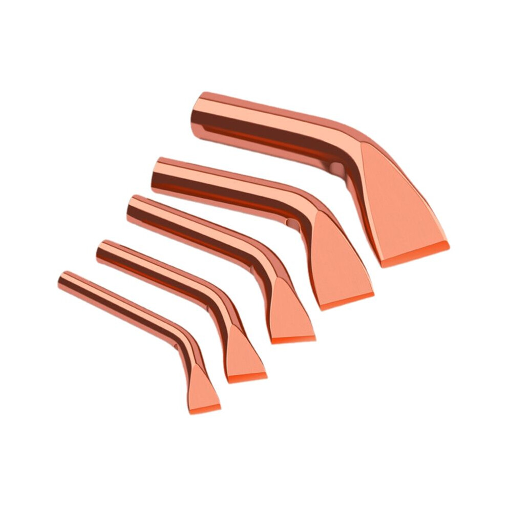 5Pcs Heat Electric Soldering Iron Tip 75W 100W 150W 200W 300W High Power Elbow Tip For Welding Tool Replacement 6033906233375