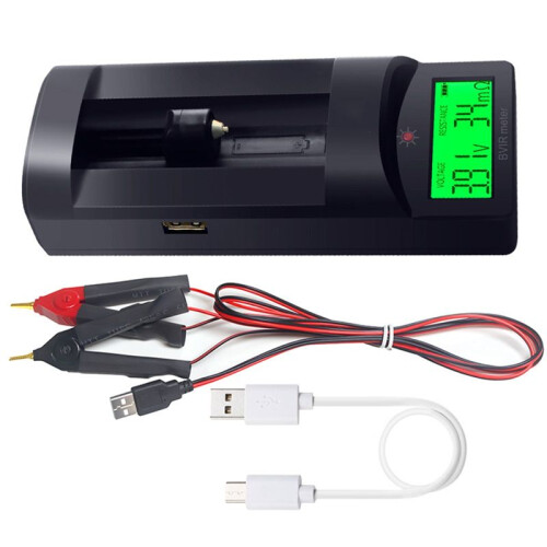 High-Precision Digital Multifunctional 4- Kelvin Meter Tester USB  Measures Battery Resistance