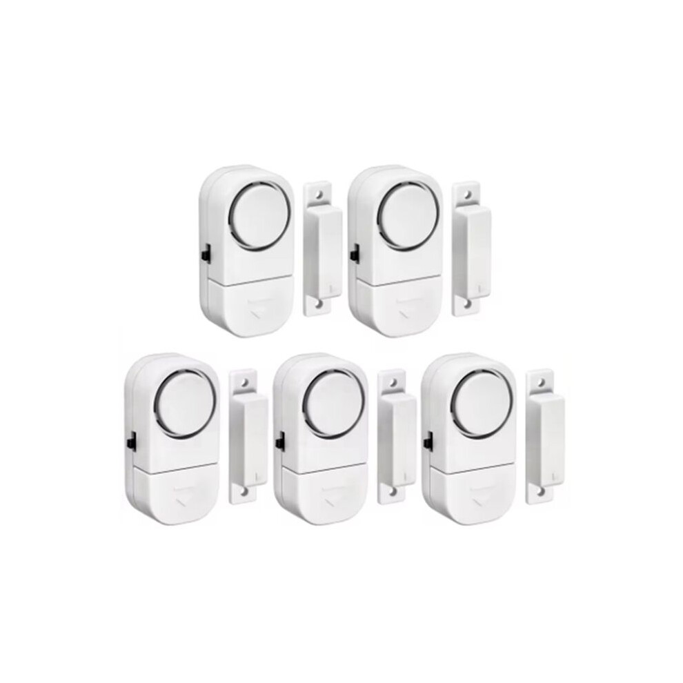 90Db Wireless Security Alarm Door Window Sensor Independent Magnetic Opening Sensor Enhanced Home Safety 5Pcs 6033897266796