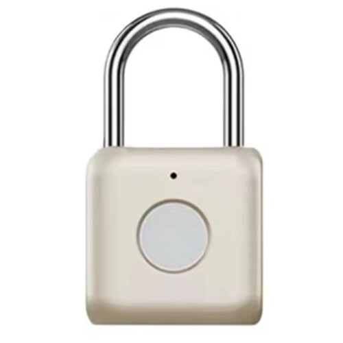 Fingerprint  Padlock Lock Intelligent Thumbprint Keyless Lock  Padlock with USB Charging Support