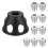 90 Degree Angle Drill Hole Guide Straight Hole Drilling Positioner Drill Bit Jig Self Centering Doweling Jig 1