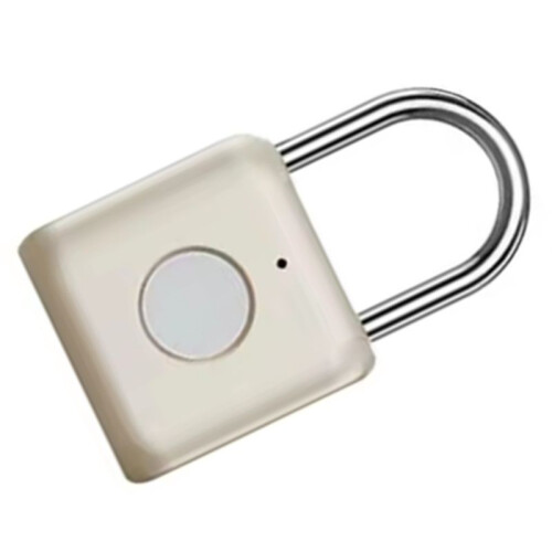 Fingerprint  Padlock Lock Intelligent Thumbprint Keyless Lock  Padlock with USB Charging Support 1