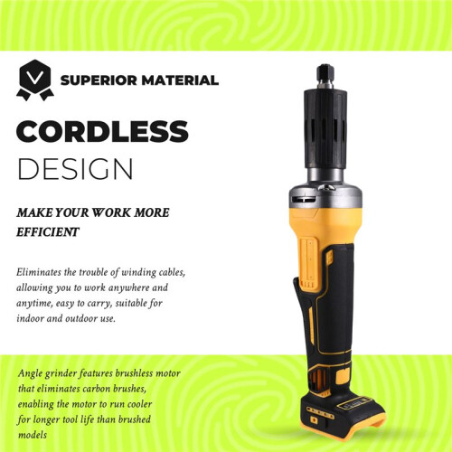 Brushless Angle Grinder for  Battery(No Battery) Flat  Angle Grinder Bare Machine Tool Cutting Machine 2