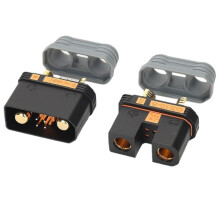 QS10 240A Drönare Batteri Strömförsörjning Laddningskontakt 750V Svetsbar Automotive 4-10AWG Hane Anti Ignition Plug