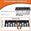 Wall Mount Hand Tool Holder Rail Rack Garage Workshop Hardware Tool Hanger Pliers Holder 7